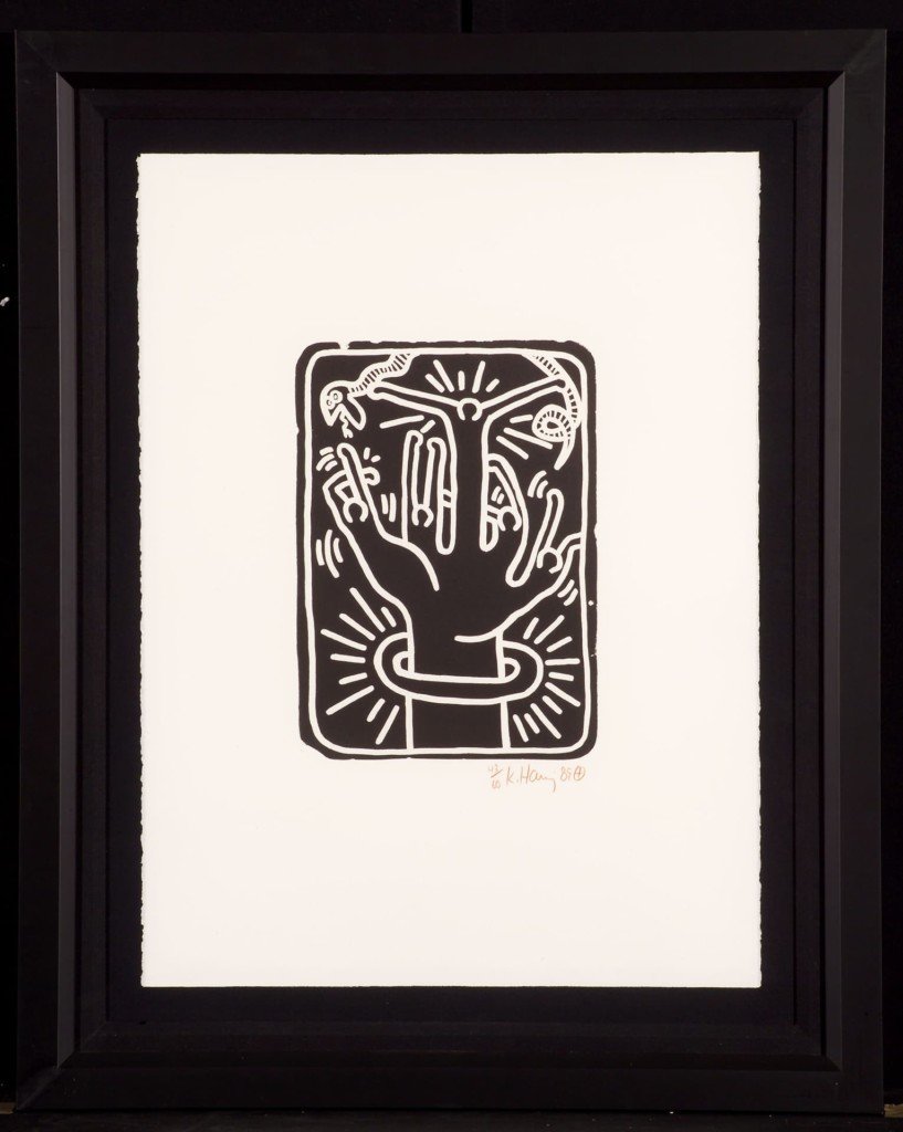 Stones3_Keith Haring_70x90 cm